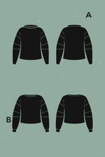 Neige Sweatshirt by Deer & Doe Patterns