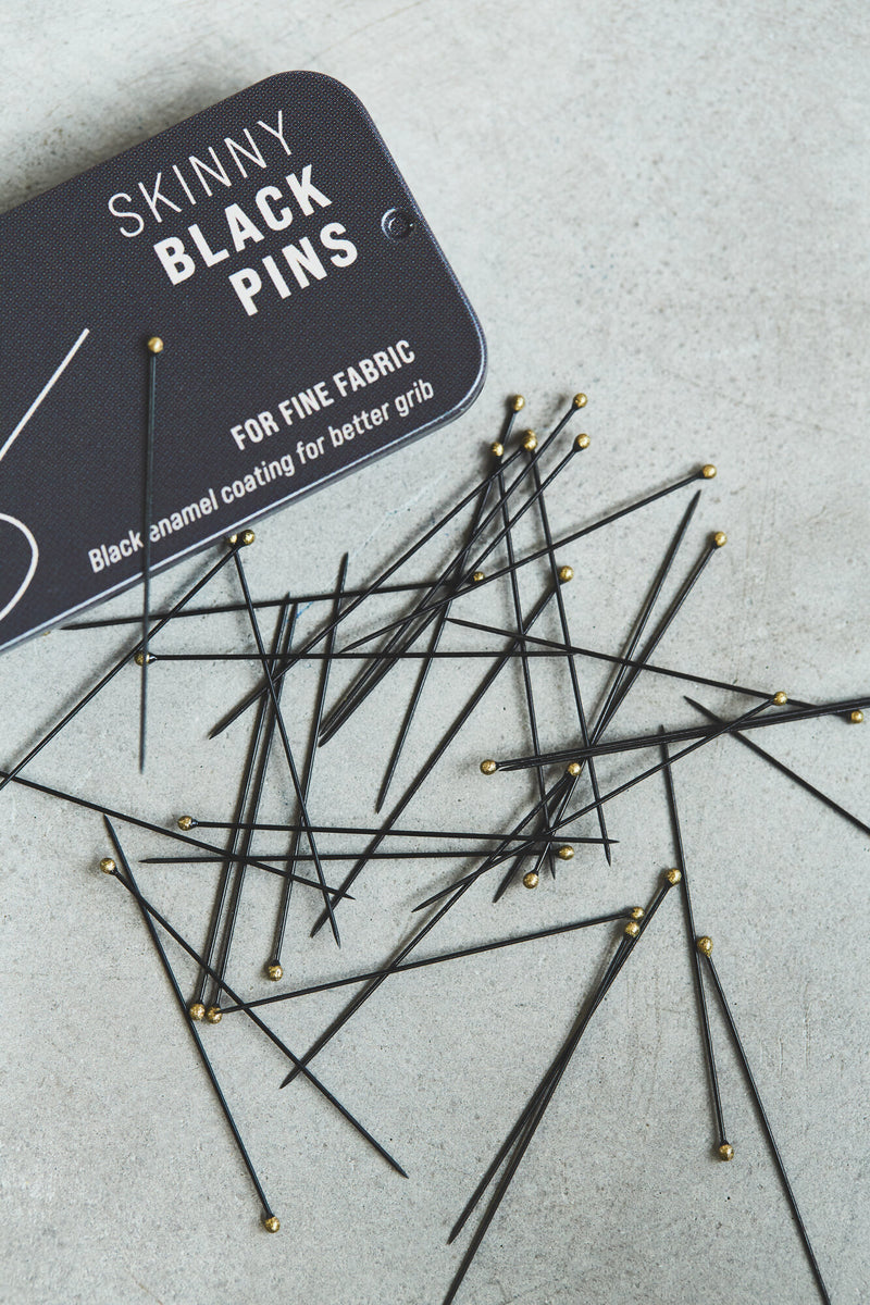 Skinny Black Pins