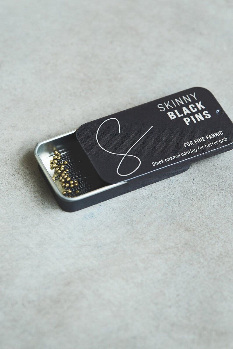 Skinny Black Pins
