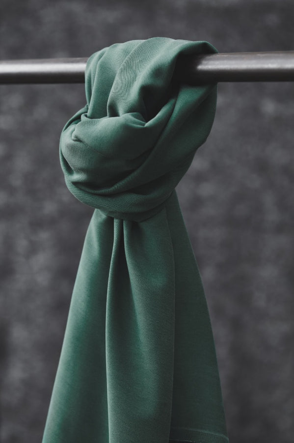 Smooth Drape Twill with TENCEL™ Lyocell fibres - Aqua - 0.5 metre