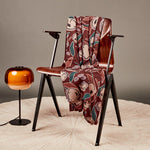 Peony Rust - Viscose fabric with Lenzing™️ EcoVero™️ fibres - Atelier Brunette - 0.5 metre