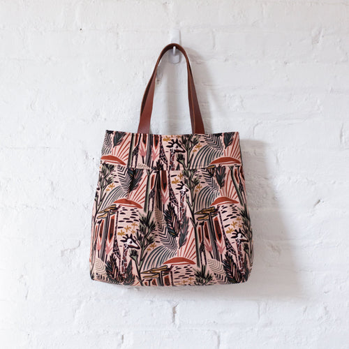 Organic Cotton Canvas by Cloud9 - Savannah Dwellers - 0.5 metre